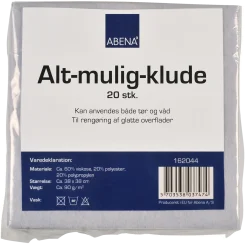 Abena Alt mulig klude 20 stk