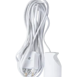 Adaptorkabel m/børnesikring 5 m hvid