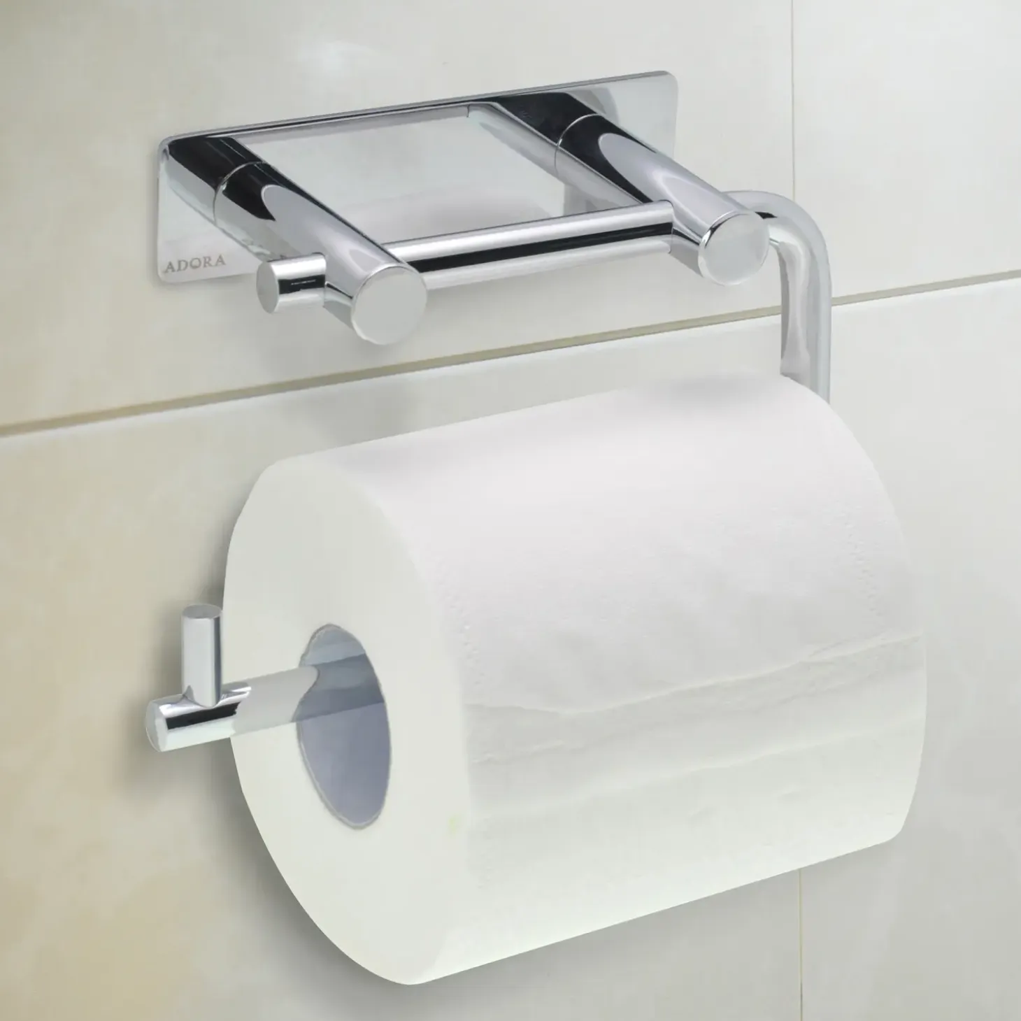 Adora Charta toiletpapirholder, krom
