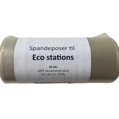 Affaldspose til affaldsstation 60x85 cm 10 stk