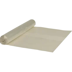 Affaldssække transparent 90 liter rulle m/10 stk.