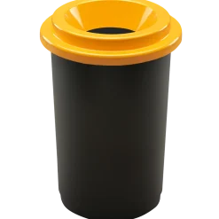 Affaldsspand eco 50 liter, gul låg