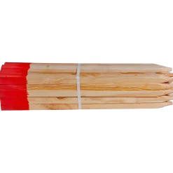 Afsætningspæle m/rød top Ø25x600 mm