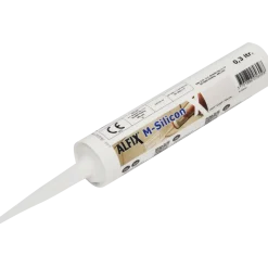 Alfix M-Silicon 300 ml antracitgrå