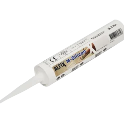 Alfix M-Silicon 300 ml lysegrå