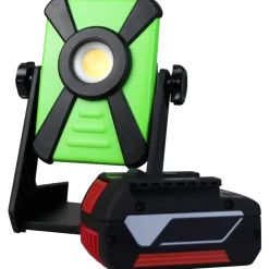 BANDIT LED Arbejdslampe 15W m/batteriskift til 5 Brands