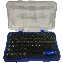Bato bitssæt 1/4" med farvering 71 dele