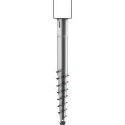 Bayo U-100 skruefundamenter 70x600 mm