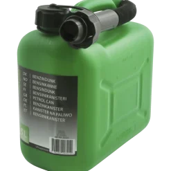 Benzindunk 5 liter grøn