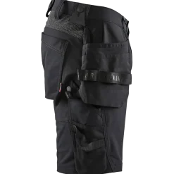 Blåklæder håndværker shorts 4-vejs stretch sort/mørk grå str. C56