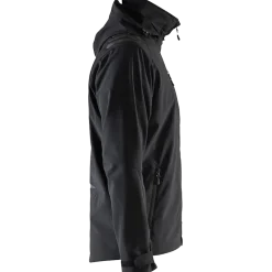Blåklæder softshell jakke sort/sort str. XL