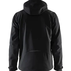 Blåklæder softshell jakke sort/sort str. XL