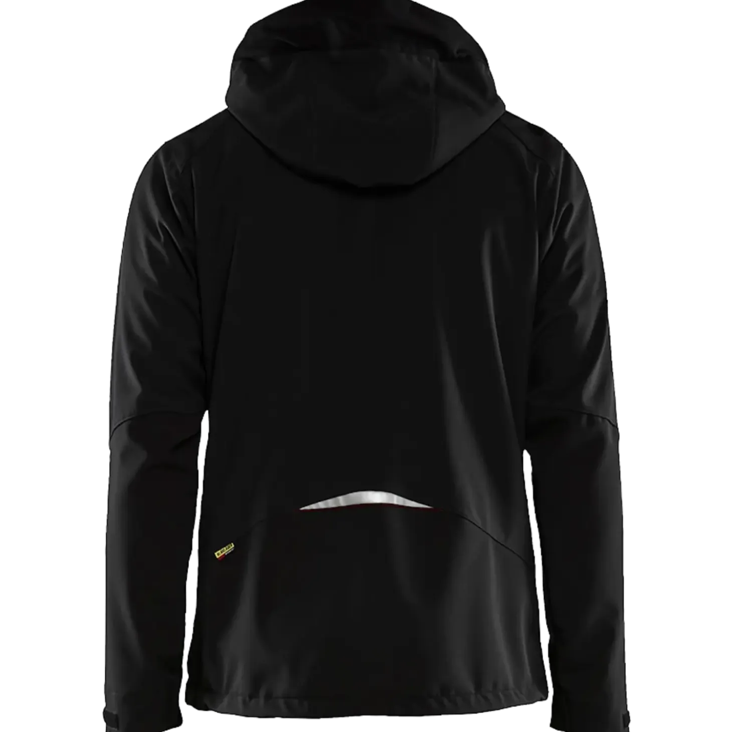 Blåklæder softshell jakke sort/rød str. 2XL