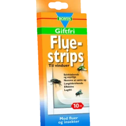 Bonus flue strips til vinduer giftfri 10 stk