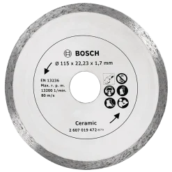 Bosch diamantskæreskive fliser Ø115 mm