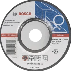 Bosch Expert A30 T BF forkrøbbet skrubskive til metal Ø125 mm