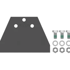 Bosch PRO SDS plus gulvskraber, udskiftningssæt, 130 mm