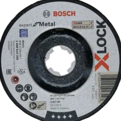 Bosch  X-Lock Expert for Metal skrubskive forkrøppet 125x6 mm