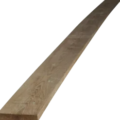 Brædder fyr/gran trykimpr. kvinta sort. 25x100 mm x 3,6M
