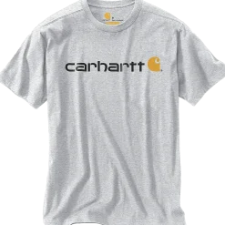 Carhartt core logo t-shirt grå str. L
