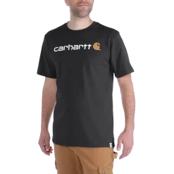 Carhartt core logo t-shirt sort str. L