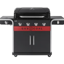Char-Broil Gas2Coal 2.0 440 - hybridgrill (gasgrill/kulgrill) med 4 brændere