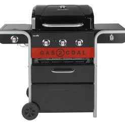 Char-Broil Gas2Coal 2.0 330 - hybridgrill (gasgrill/kulgrill) med 3 brændere