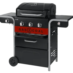 Char-Broil Gas2Coal 2.0 330 - hybridgrill (gasgrill/kulgrill) med 3 brændere