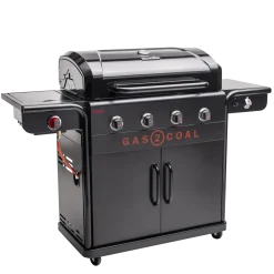 Char-Broil Gas2Coal Special Edition 4 - hybridgrill (gasgrill/kulgrill) med 4 brændere