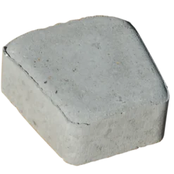 5 cm grå hjertingsten flexline STOR 14x14/10,5 cm