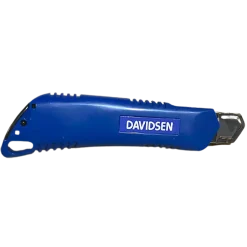Davidsen hobbykniv med autolås og to ekstra knivblade