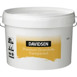 Davidsen Premium transparent vandbaseret træolie klar 0,75L