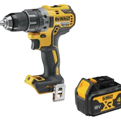 DeWALT DCD791 18V XR bore/-skruemaskine inkl. 4,0 Ah batteri