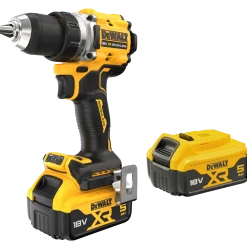 DeWALT 18V XR bore-/skruemaskine 2x5,0Ah batterie, TSTAK