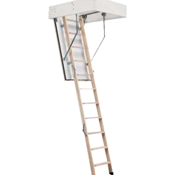 Dolle REI45 lofttrappe 3-delt 67,6x117,5 cm hvid