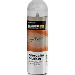 DVA Mercalin Mærkespray flou 500 ml hvid