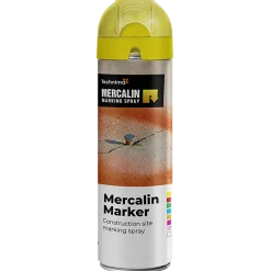DVA Mercalin Mærkespray flou 500ML gul