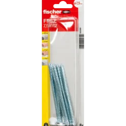 Fischer FFSZ karmskrue u/hoved 7,5x112 6 stk