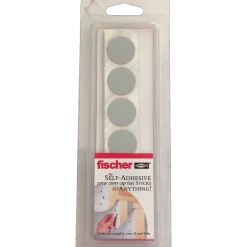 Fischer selvklæbende dækhætter Ø18 mm hvid