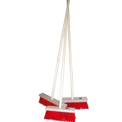 Gadekost m/ skaft 15x5 cm