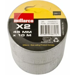 Gaffatape 45 mm x 10 m 2-pak