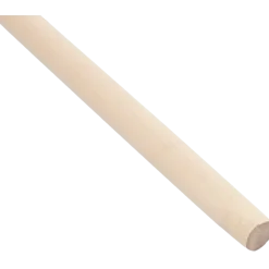 GF kosteskaft u/gevind Ø2,4x180 cm træ