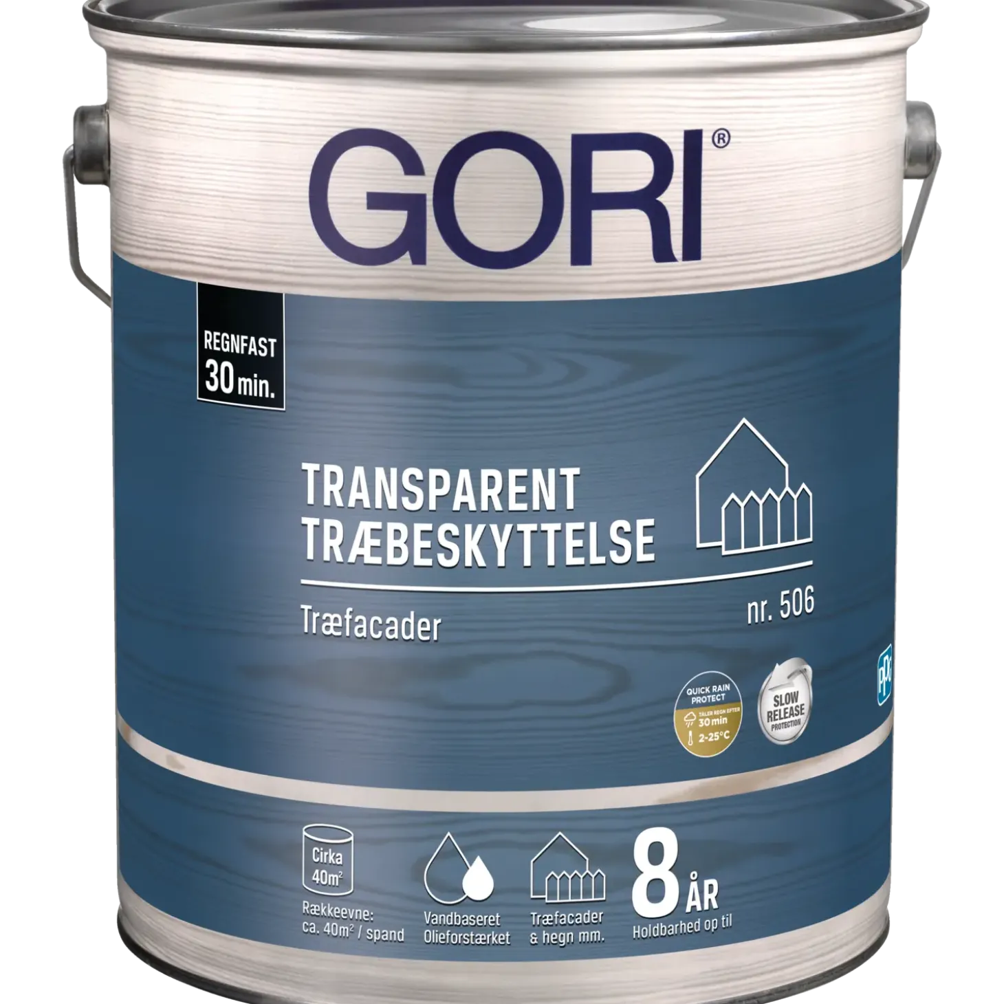 GORI 506 transparent træbeskyttelse farveløs 5 L
