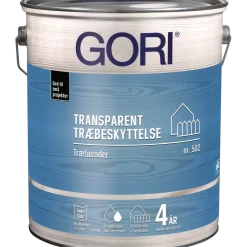 GORI 502 transparent træbeskyttelse teak 5 L