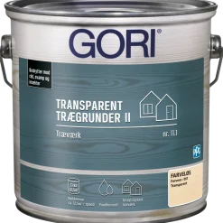 Gori 11.1 transparent trægrunder 2,5 L