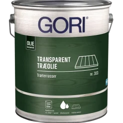 GORI 303 transparent træolie træterrasser pine 5 L