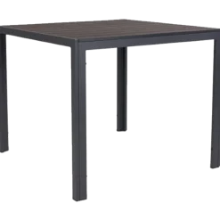 Guldborg havebord alu/nonwood sort