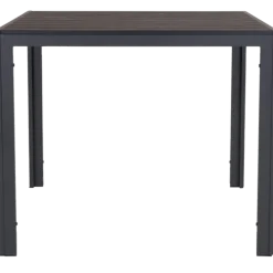 Guldborg havebord alu/nonwood sort