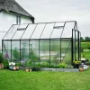 Halls Magnum 148 11,5 m² sort 6 mm poly
