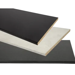 Keflico bordplade med ret kant 29x610x3000 mm black slate